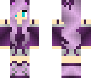 purple girl