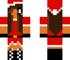 zebra christmas girl