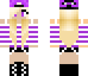 cool purple girl 