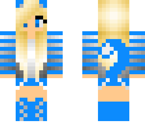 blue cat gir