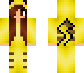 brunette pikachu girl