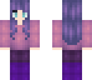 dusty violet girl