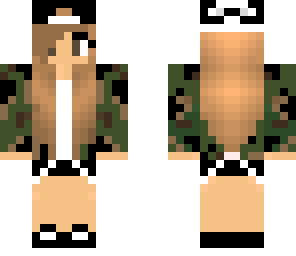 camo girl