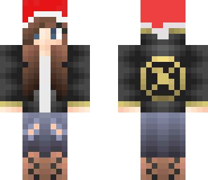catniss everdeen santa hat