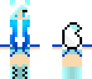 blue fox girl
