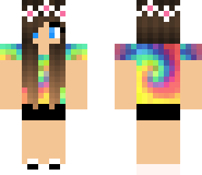 tye dye girl