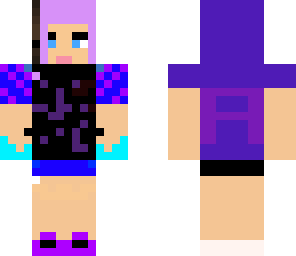 purple goth girl recreated