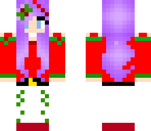 purple christmas skin remake