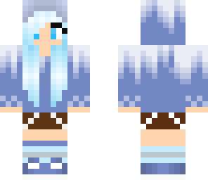 frozen girl
