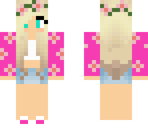 pretty flower girl