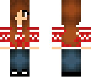 christmas sweater girl