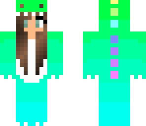 dino onesie girl