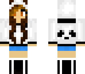 panda hoodie girl