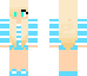 blue girl