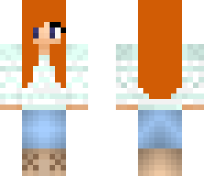 ginger haired mint jumper