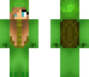 turtle onesie girl edit