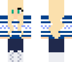 blue winter jumper