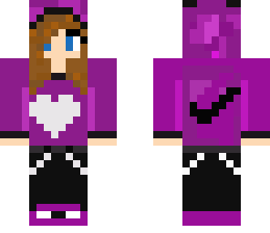 purple nike bear