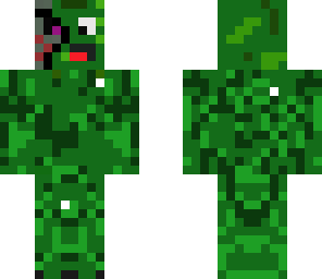 green robot blob