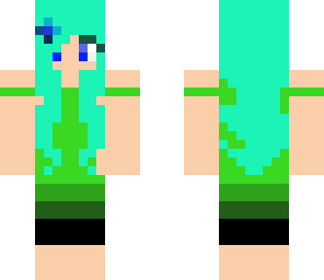 green girl