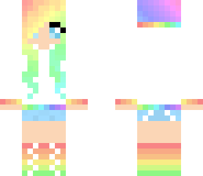 rainbow girl