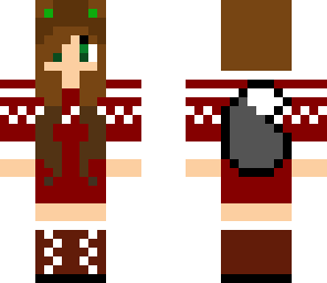green christmas wolf girl mk ii