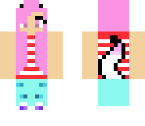 christmas panda girl