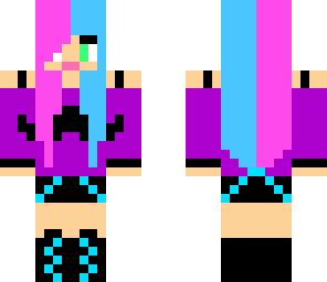 rainbow mustache girl