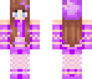 purple girl