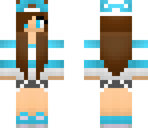 blue girl