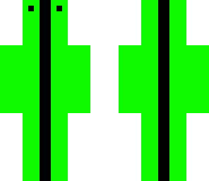 striped green slime