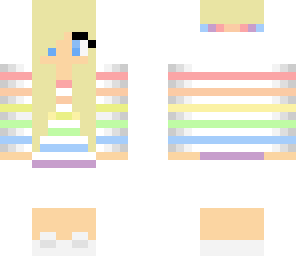 rainbow blondie