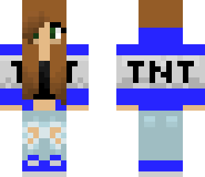 blue tnt girl