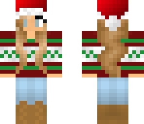 cute christmas girl sweater