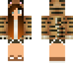 cute tiger girl