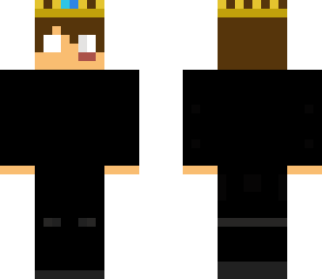 young herobrine as king