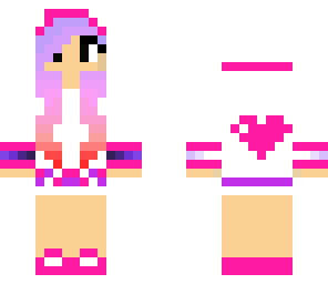 rainbow girl