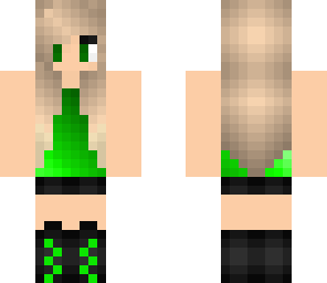 green girl