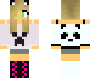 high low hair and panda and creeper shirts