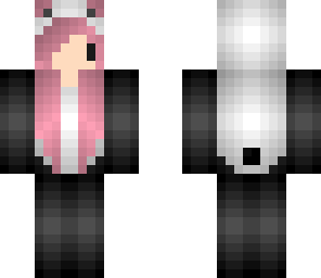 chibi girly panda