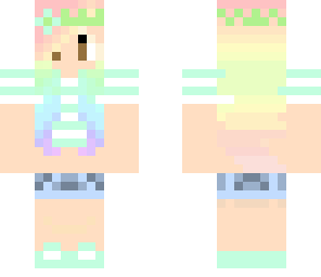 rainbow girl