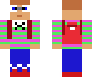 male nerd skin