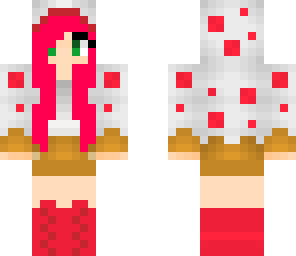 red hair cake girl