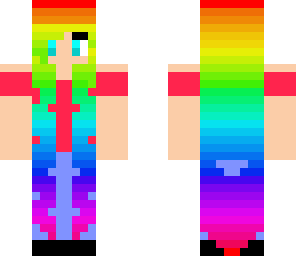 rainbow girl