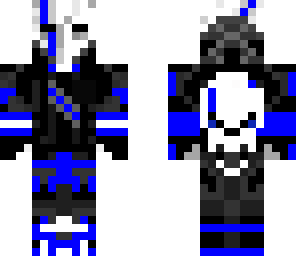 blue skeleton