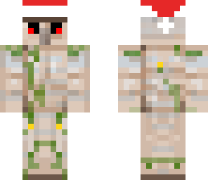 christmassy iron golem