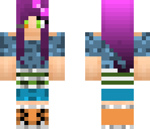 pink girl and awesome