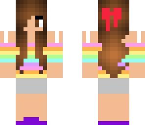 rainbow girl
