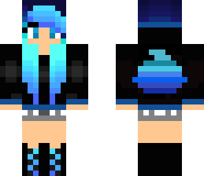 blue fire girl