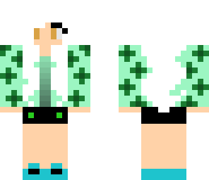 green girl